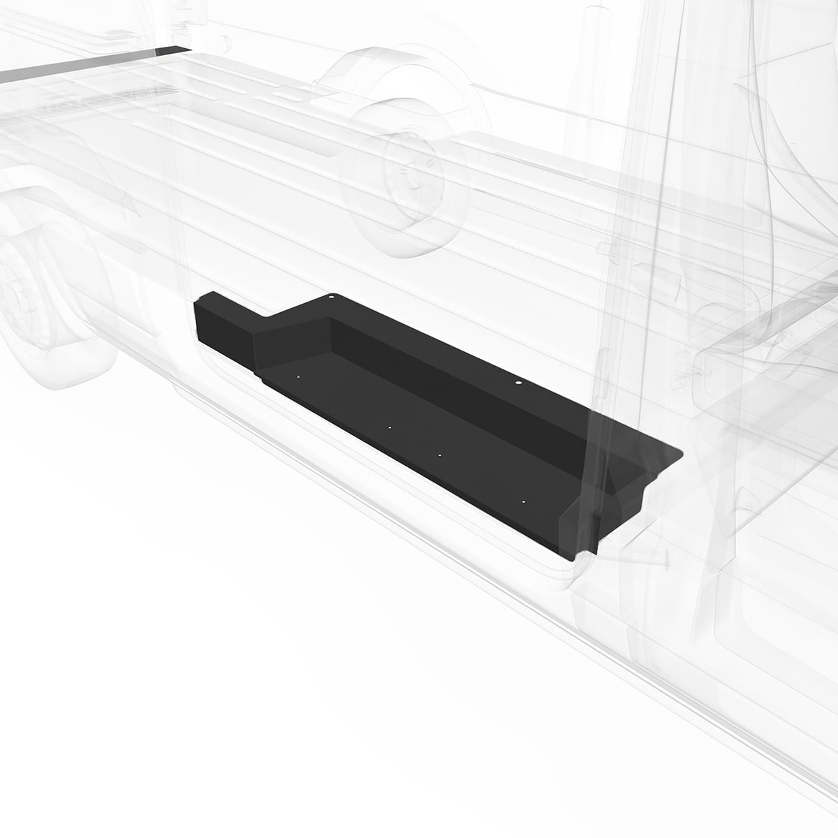 Transit Black Steel Sill Set