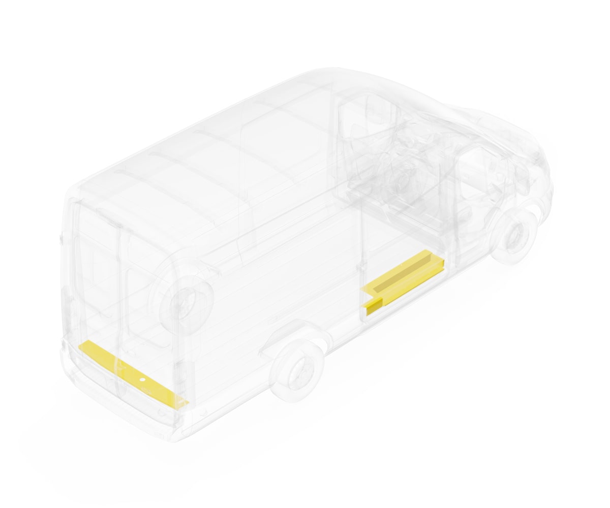 
                        Steel Floor Threshold Set Passenger & Rear Ford Transit (all WB lengths) Without Lower Step              2          